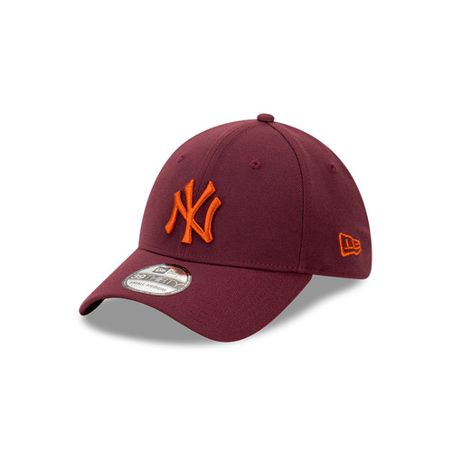 New Era New York Yankees 39Thirty Blood Orange Maroon L/XL