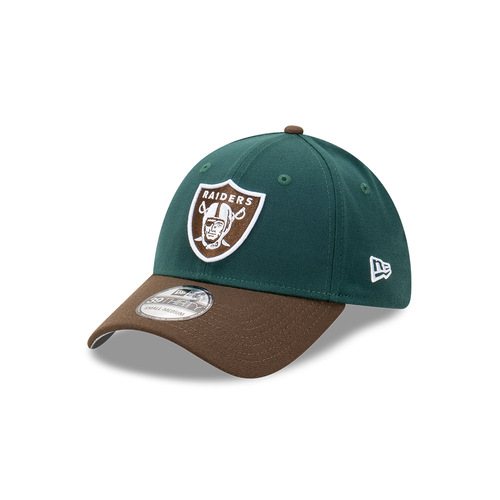 New Era Las Vegas Raiders 39Thirty Forest Dark Green L/XL