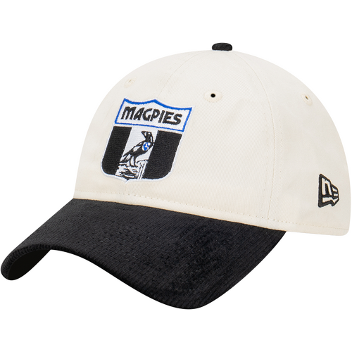 New Era Collingwood Magpies 9Twenty Retro 2-Tone Cord Beige/Black OSFM