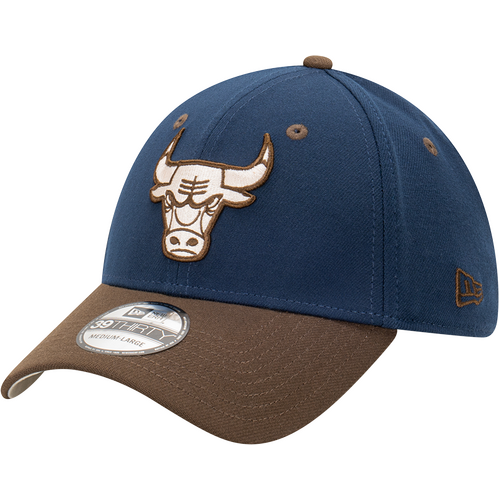 New Era Chicago Bulls 39Thirty Rustic Navy Oceanside Blue L/XL