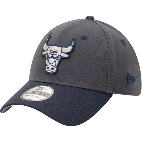 New Era Chicago Bulls 39Thirty Navy Steel Graphite Navy L/XL