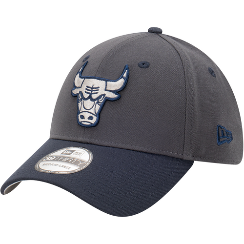 New Era Chicago Bulls 39Thirty Navy Steel Graphite Navy M/L