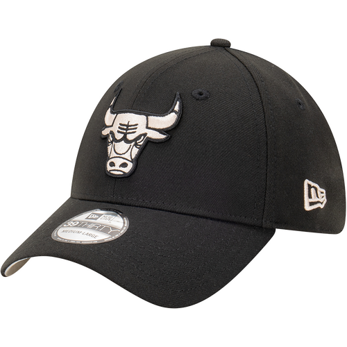 New Era Chicago Bulls 39Thirty Black Stone Black L/XL