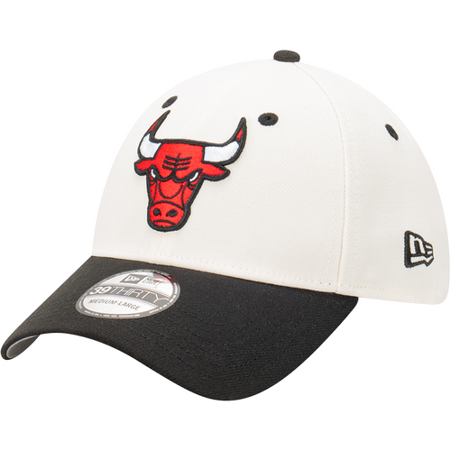 New Era Chicago Bulls 39Thirty 2-Tone Chrome White OTC L/XL