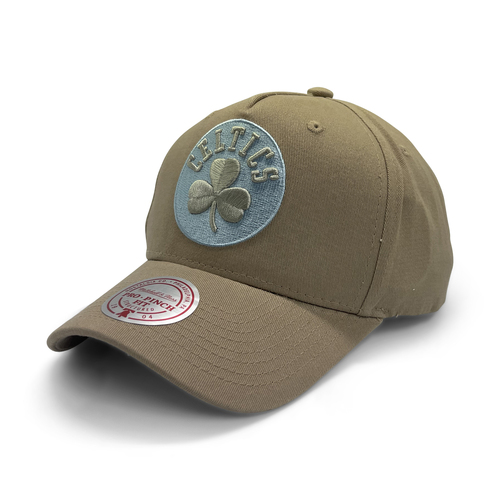 Mitchell & Ness Boston Celtics Pro-Crown Seasonal Core Khaki OSFM