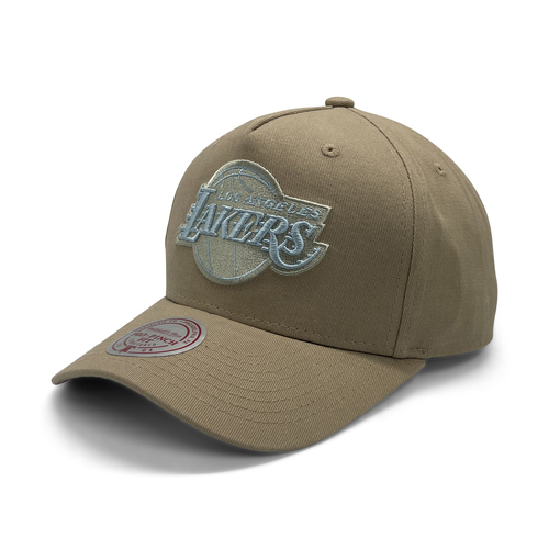 Mitchell & Ness Los Angeles Lakers Pro-Crown Seasonal Core Khaki OSFM