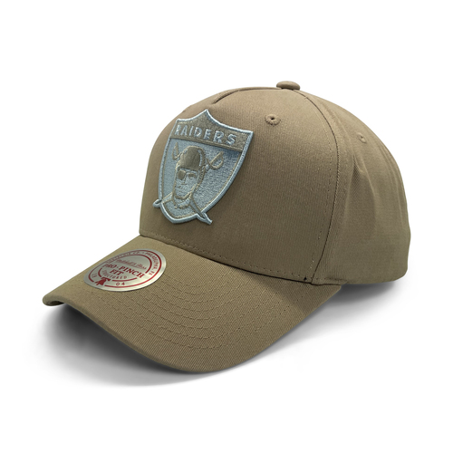 Mitchell & Ness Las Vegas Raiders Pro-Crown Seasonal Core Khaki OSFM