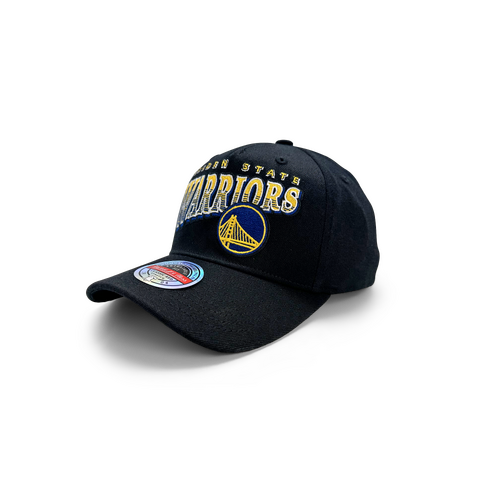 Mitchell & Ness Golden State Warriors MVP Line Work Black OSFM