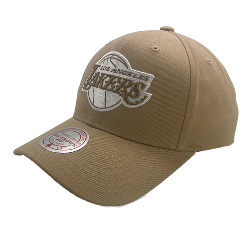 Mitchell & Ness Los Angeles Lakers Pro Crown Seasonal Spring Khaki OSFM