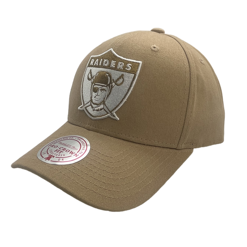 Mitchell & Ness Las Vegas Raiders Pro Crown Seasonal Spring Khaki OSFM