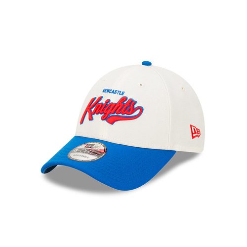 New Era Newcastle Knights 9Forty Two Tone Script Beige OSFM