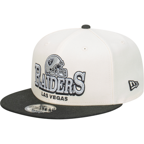 New Era Las Vegas Raiders 9Fifty Stack Script Chrome White OSFM