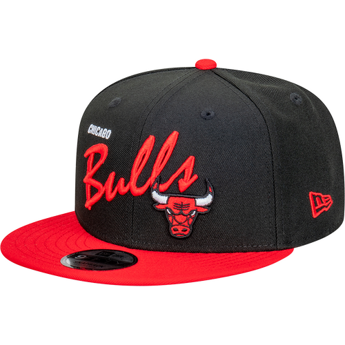 New Era Chicago Bulls 9Fifty Vintage Script Black/Red OSFM