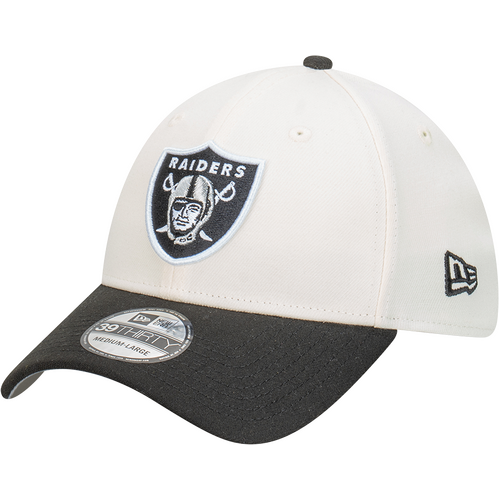 New Era Las Vegas Raiders 39Thirty 2-Tone Chrome White/Black L/XL