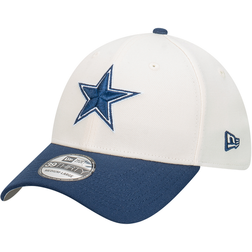 New Era Dallas Cowboys 39Thirty 2-Tone Chrome White/Navy L/XL