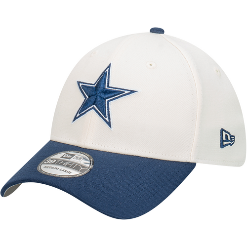 New Era Dallas Cowboys 39Thirty 2-Tone Chrome White/Navy S/M