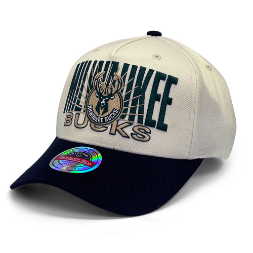 Mitchell & Ness Milwaukee Bucks MVP Post Up Vintage White OSFM