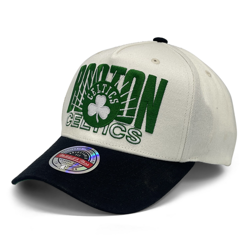 Mitchell & Ness Boston Celtics MVP Post Up Vintage White OSFM