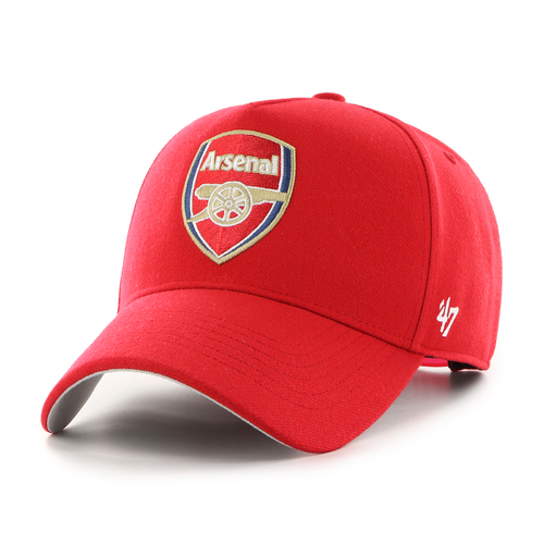 47 Brand Arsenal FC EPL MVP DT Snapback Core Red OSFM EPL-MPDTP30WBP-RD