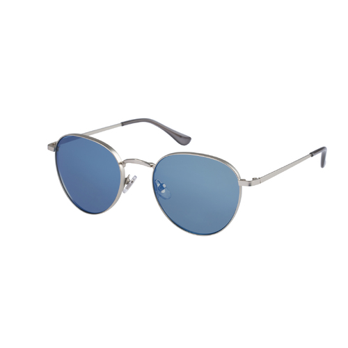 O'Neill ONS 9013 2.0 002P Matte Silver / Blue Mirror Polarised Lenses