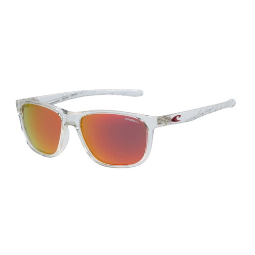 O'Neill ONS 9025 2.0 113P Gloss Crystal w Red / Red Mirror Polarised Lenses