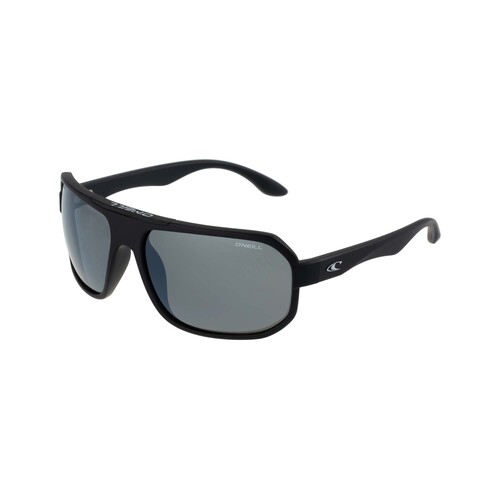 O'Neill ONS 9028 2.0 104P Matte Black w White / Smoke Silver Flash Polarised Lenses