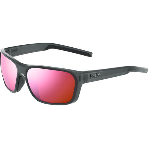 Bolle Strix BS022004 Matte Black Crystal / Brown Pink Mirror Polarised Lenses