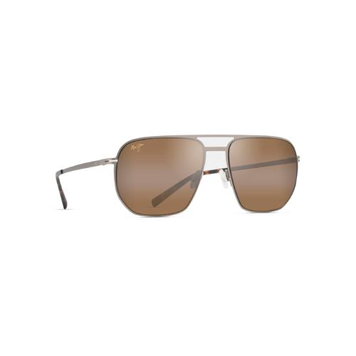 Maui Jim Shark's Cove H605-01 Satin Sepia / HCL Bronze Polarised Lenses