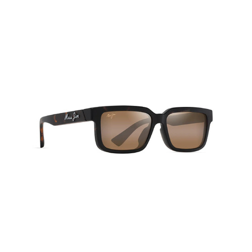 Maui Jim Hiapo Asian Fit H655-10 Matte Dark Havana / HCL Bronze Polarised Lenses