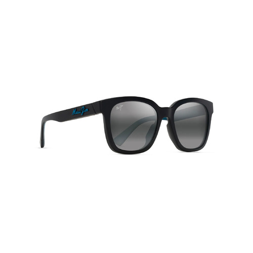 Maui Jim Honua Asian Fit 653-02A Matte Black w Gradient Effect / Neutral Grey Polarised Lenses