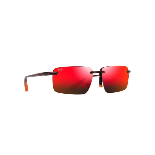 Maui Jim Laulima RM626-10 Shiny Reddish Havana / Hawaii Lava Polarised Lenses