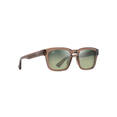 Maui Jim Maluhia HTS643-01 Shiny Transparent Light Brown / Maui HT Polarised Lenses