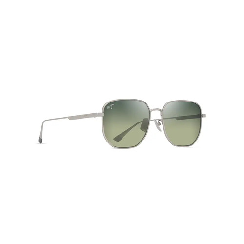 Maui Jim Lewalani Asian Fit HTS632-17 Matte Silver / Maui HT Polarised Lenses