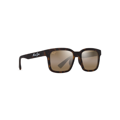 Maui Jim Opiopio Asian Fit H659-10 Matte Dark Havana / HCL Bronze Polarised Lenses