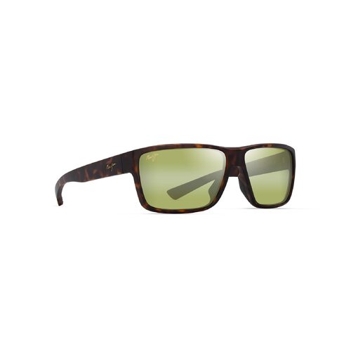 Maui Jim Uila HT661-10B Matte Dark Havana w Black / Maui HT Polarised Lenses