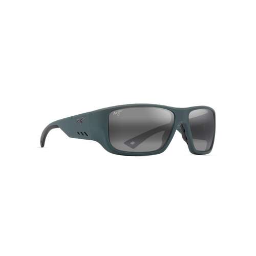 Maui Jim Keha 663-15 Matte Dark Military Green / Neutral Grey Polarised Lenses