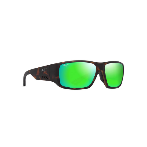 Maui Jim Keha Asian Fit GM664-10 Matte Dark Havana / MauiGreen Polarised Lenses