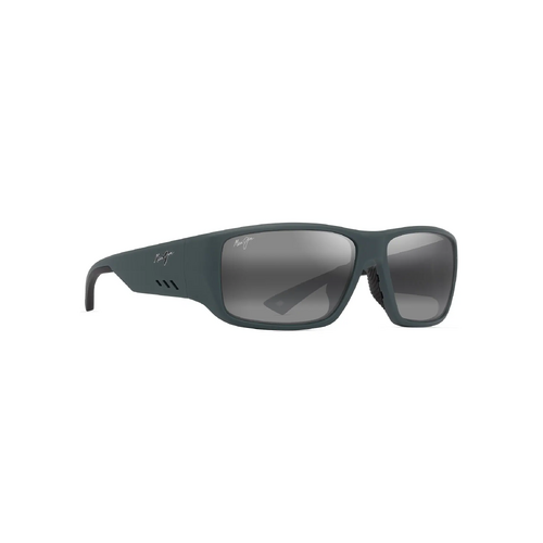 Maui Jim Keha Asian Fit 664-15 Matte Dark Military Green / Neutral Grey Polarised Lenses