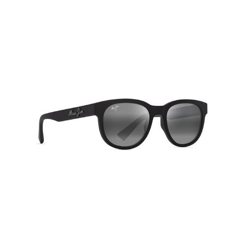 Maui Jim Maoli 668-02 Matte Black / Neutral Grey Polarised Lenses