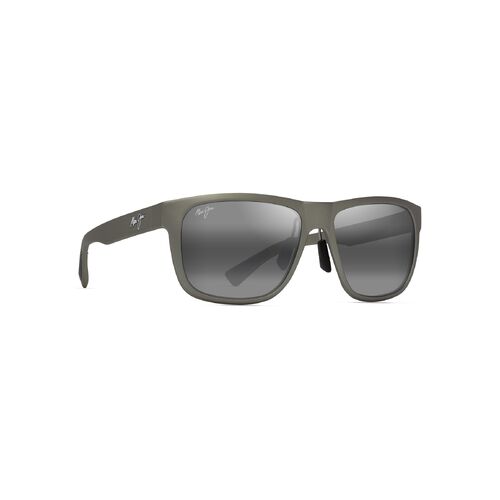 Maui Jim Puakea 670-15 Matte Greyish-Green / Neutral Grey Polarised Lenses