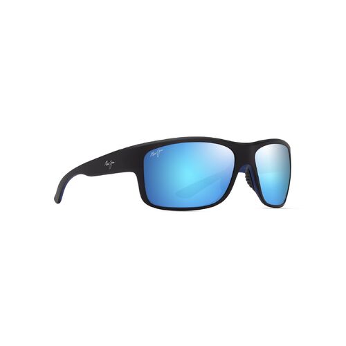 Maui Jim Southern Cross B815-02 Matte Black w Blue / Blue Hawaii Polarised Lenses