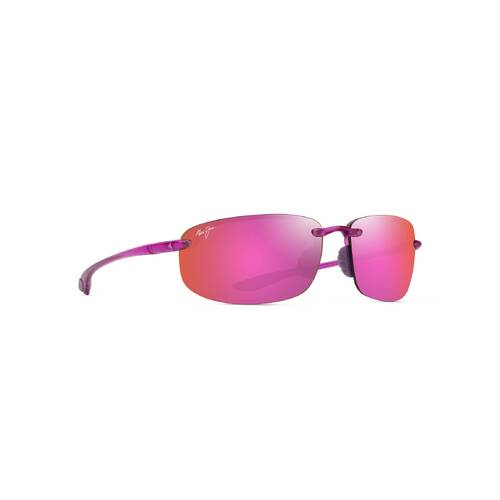 Maui Jim Ho'okipa P407-09 Shiny Transparent Cyclamen Pink / Maui Sunrise Polarised Lenses