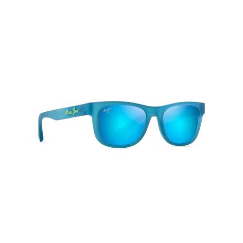 Maui Jim Kaulike B687-03 Matte Transparent Blue / Blue Hawaii Polarised Lenses