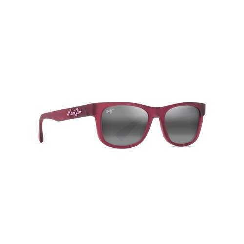 Maui Jim Kaulike 687-09 Matte Transparent Fuchsia / Neutral Grey Polarised Lenses