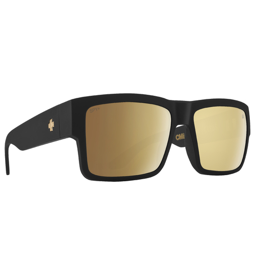 Spy Cyrus 1800000000052 Club Midnite Soft Matte Black / Happy Bronze Gold Spectra Mirror Lenses