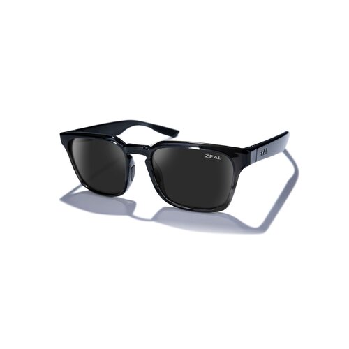 Zeal Whittier 12824 Shiny Transparent Dark Grey / Dark Grey Polarised Lenses