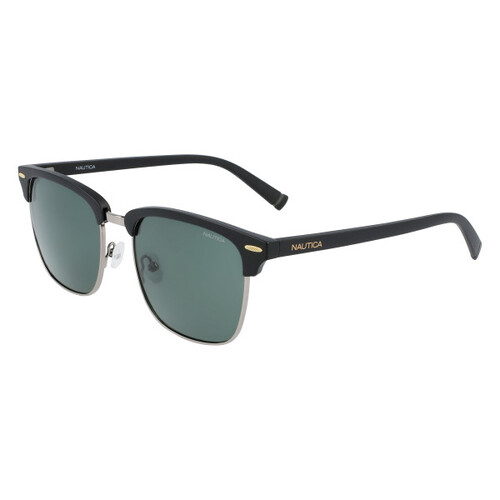 Nautica N3658SP 005-54 Matte Black / Grey Polarised Lenses