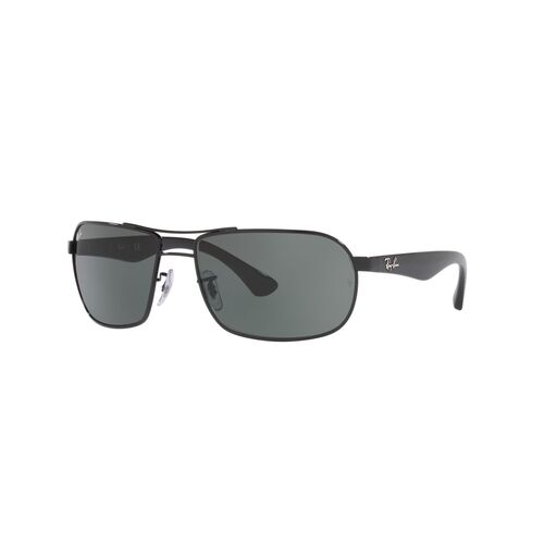 Ray-Ban RB3492 002-62 Black / G-15 Green Lenses