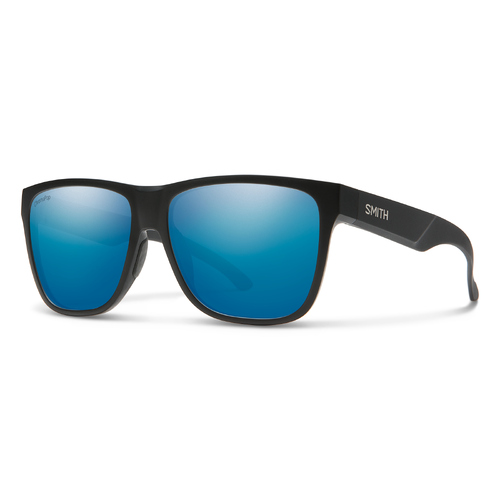 Smith Lowdown XL 2 003 QG 60 Matte Black / Blue Mirror Polarised Lenses