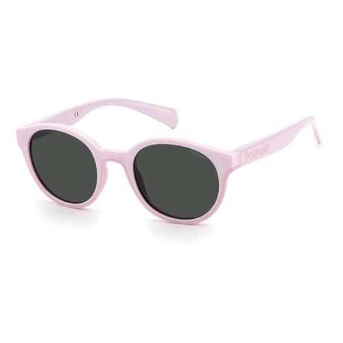 Polaroid Kids PLD 8040/S 35J M9 44 Pink / Grey Polarised Lenses